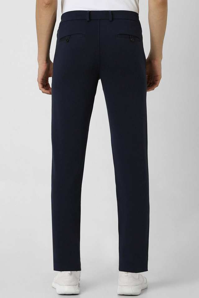 Solid-Cotton-Super-Slim-Fit-Men-s-Casual-Wear-Trousers