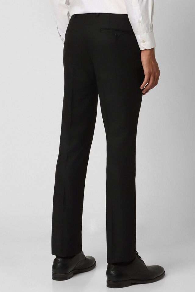 Textured-Polyester-Viscose-Slim-Fit-Men-s-Formal-Wear-Trousers