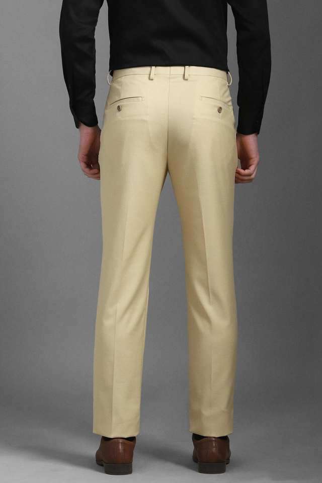 Textured-Polyester-Slim-Fit-Men-s-Formal-Wear-Trousers