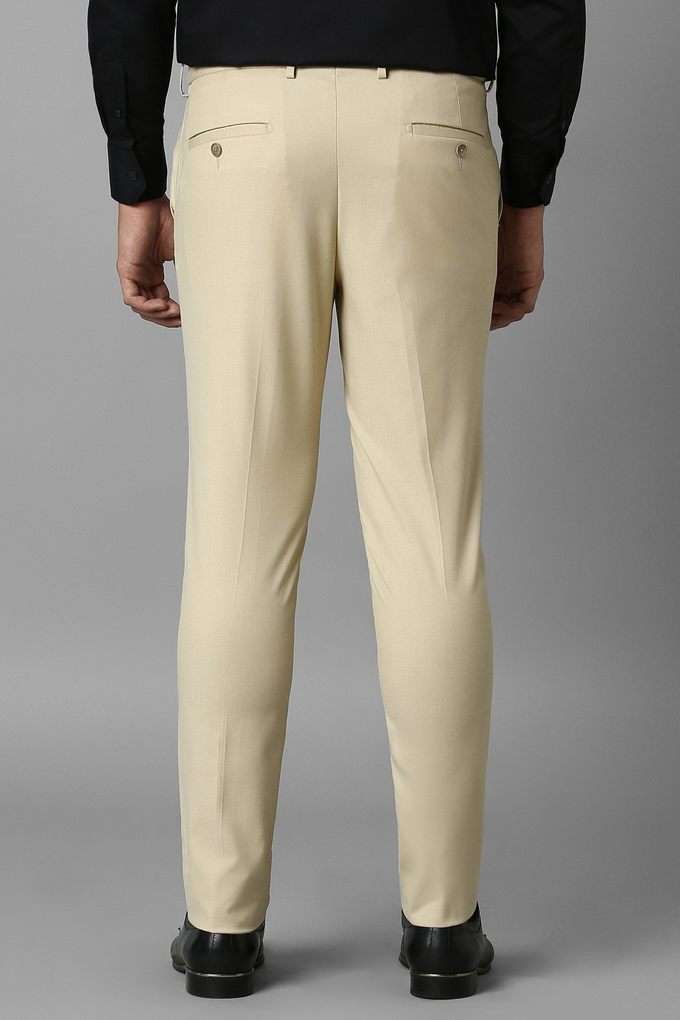 Textured-Polyester-Slim-Fit-Men-s-Formal-Wear-Trousers
