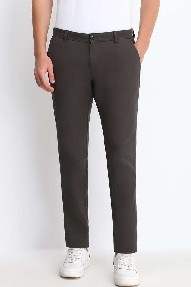 Textured-Blended-Fabric-Super-Slim-Fit-Men-s-Casual-Trousers