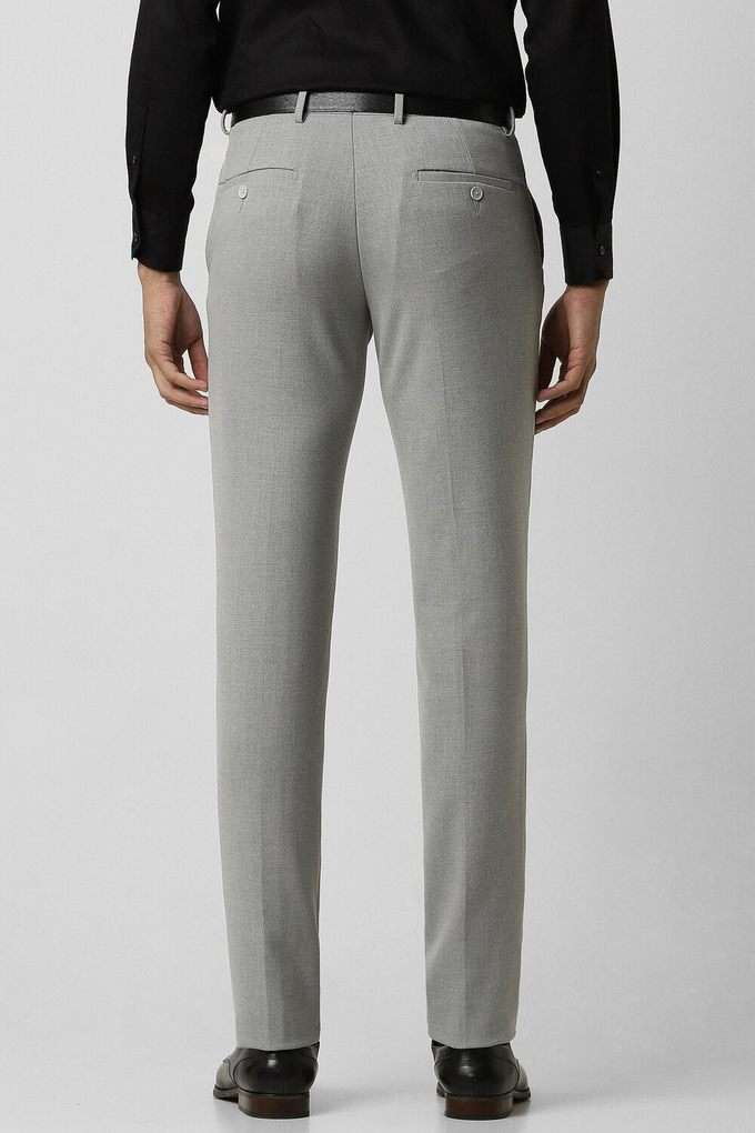 Solid-Polyester-Viscose-Super-Slim-Fit-Men-s-Formal-Wear-Trousers