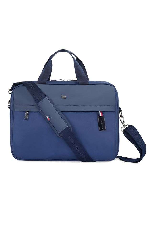 Denver-Solid-Polyester-Zipper-Closure-Laptop-Bag