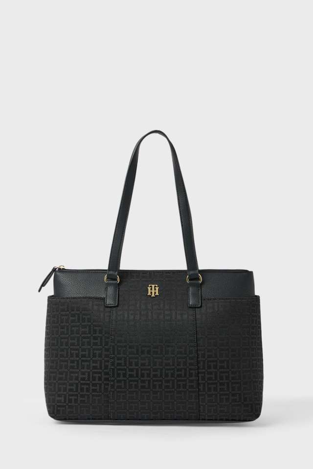 Zipper-Jacquard-Women-s-Casual-Wear-Tote-Bag