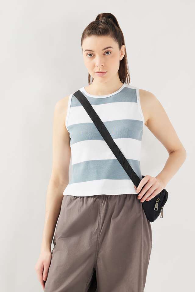 Stripes-Cotton-Women-s-T-Shirt