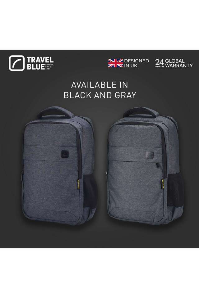 Buy Travel Blue Grey Navigator Executive Inch Laptop Backpack