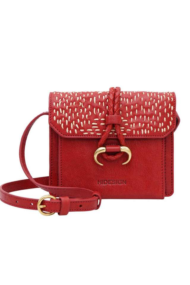 Sling-Bag-Pure-Leather-Zipper-Closure-Women-s-Sling-Bag