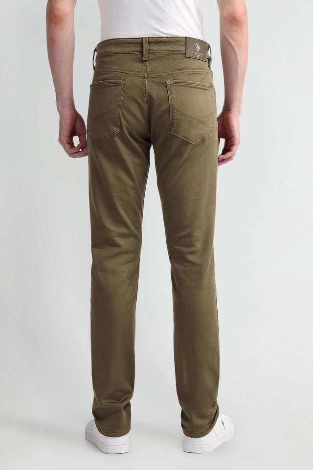 Solid-Cotton-Stretch-Regular-Fit-Men-s-Jeans