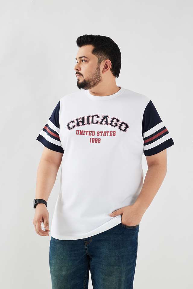 Plus-Size-Graphic-Print-Cotton-Round-Neck-Men-s-T-Shirt