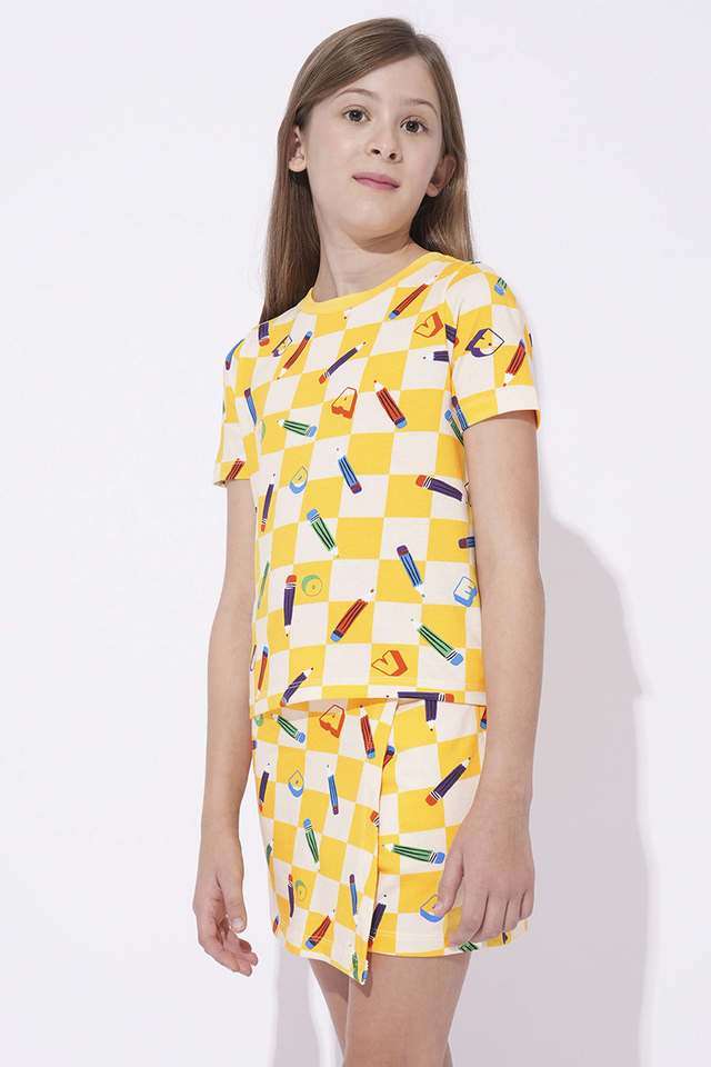Printed-Cotton-Regular-Fit-Girls-T-Shirt