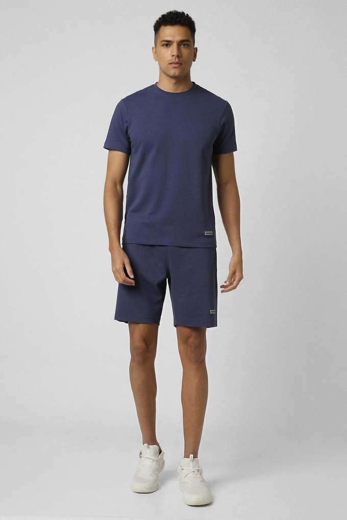 Textured-Polyester-Regular-Fit-Men-s-Tracksuit