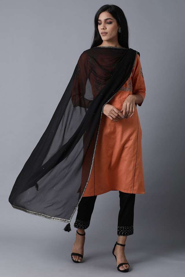 Solid-Chiffon-Women-s-Dupatta