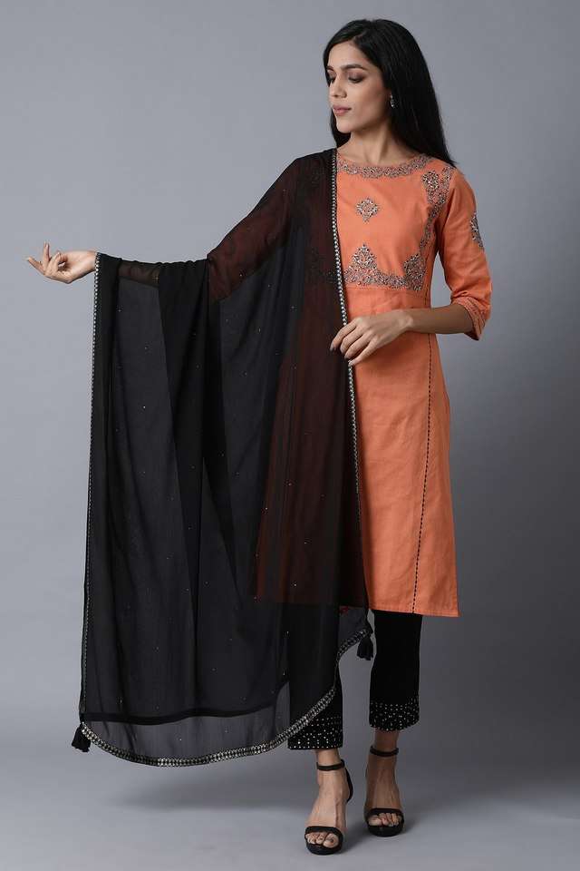 Solid-Chiffon-Women-s-Dupatta