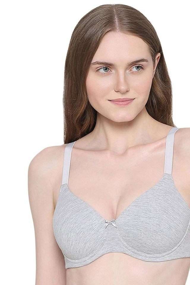Women-s-BASICS-Essentials-Padded-Wired-3/4th-Cup-Everyday-Wear-Comfort-Fit-T-shirt-Bra