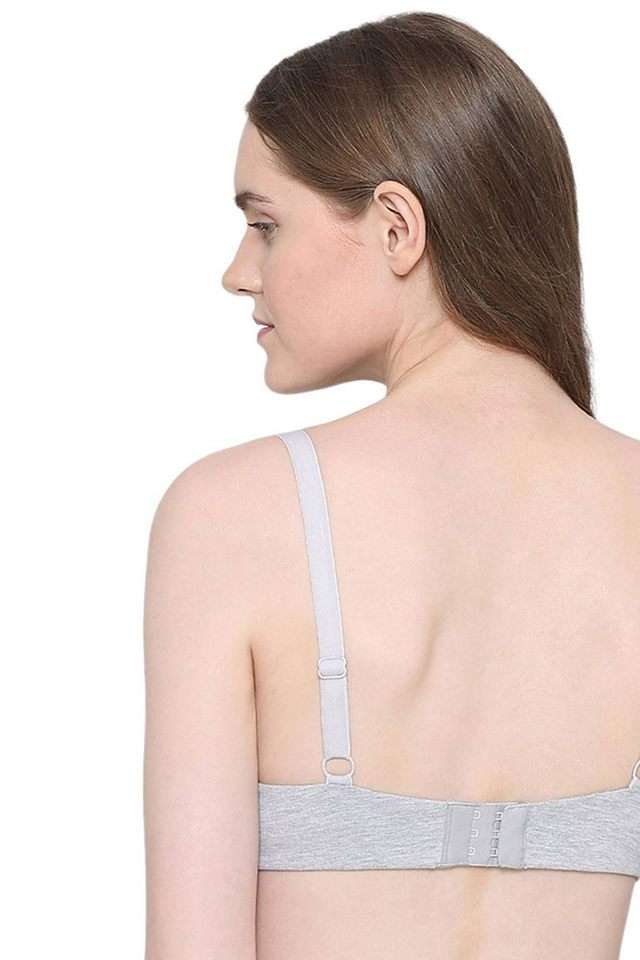 Women-s-BASICS-Essentials-Padded-Wired-3/4th-Cup-Everyday-Wear-Comfort-Fit-T-shirt-Bra