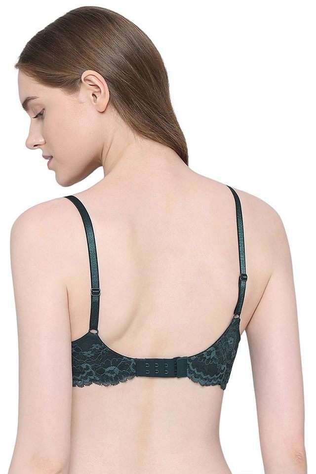 Women-s-Balcony-&-Beyond-Padded-Wired-Half-Cup-Everyday-Wear-Smooth-Finish-Fashion-Bra