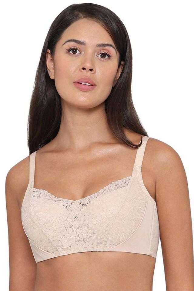 Womens-Moselle-Padded-Wired-Full-Cup-Bridal-Wear-Full-coverage-Lace-Bra