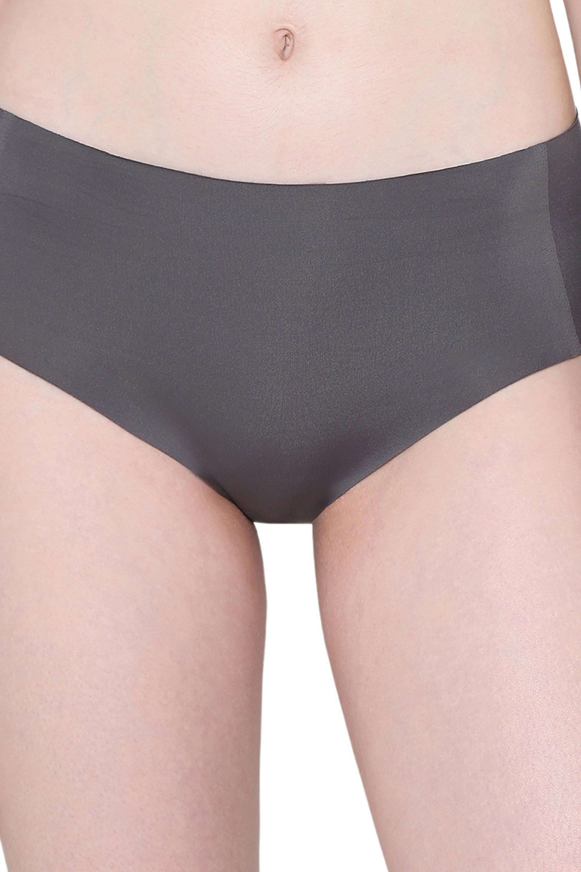 Women-s-Invisible-Comfort-Mid-Waist-Full-Coverage-Seamless-Everyday-wear-Hipster-Panty