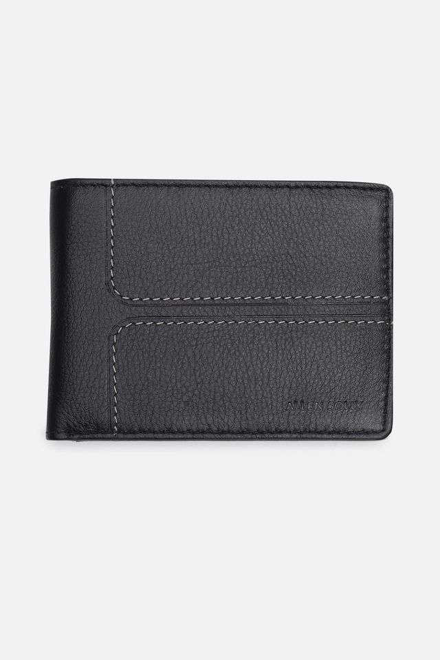 Solid-Pure-Leather-Men-Formal-Wallet