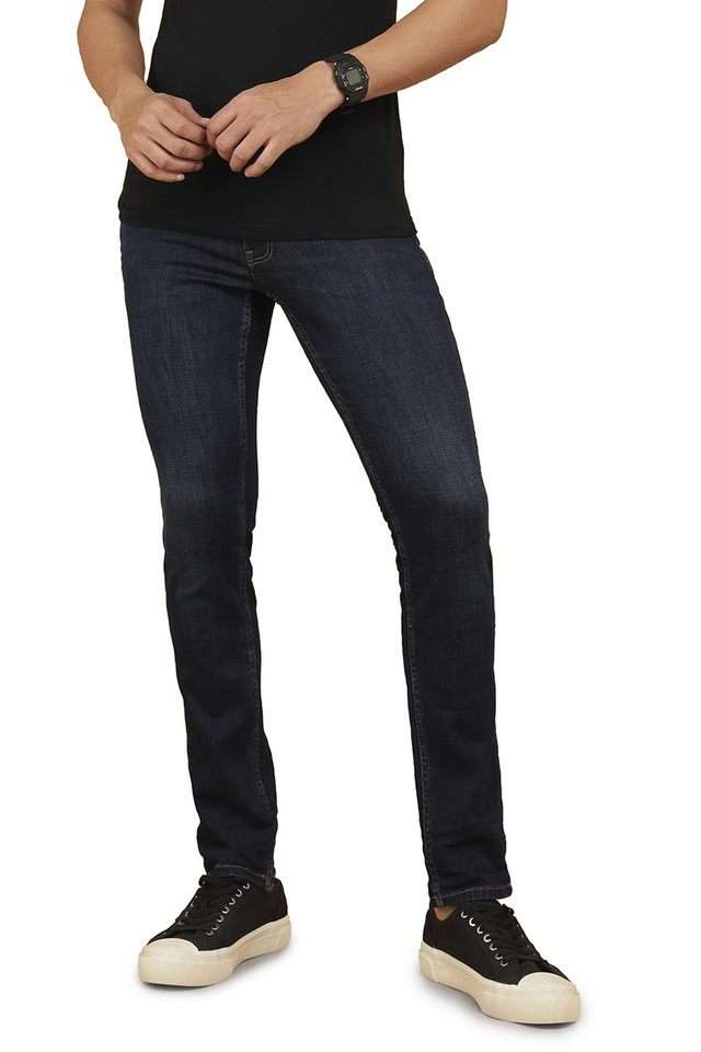 Light-Wash-Blended-Fabric-Slim-Fit-Men-s-Jeans