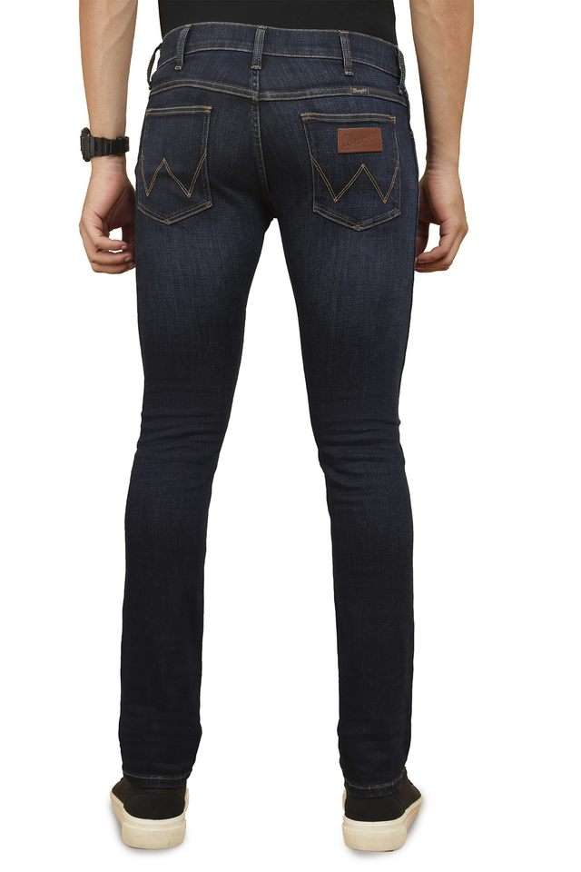 Light-Wash-Blended-Fabric-Slim-Fit-Men-s-Jeans