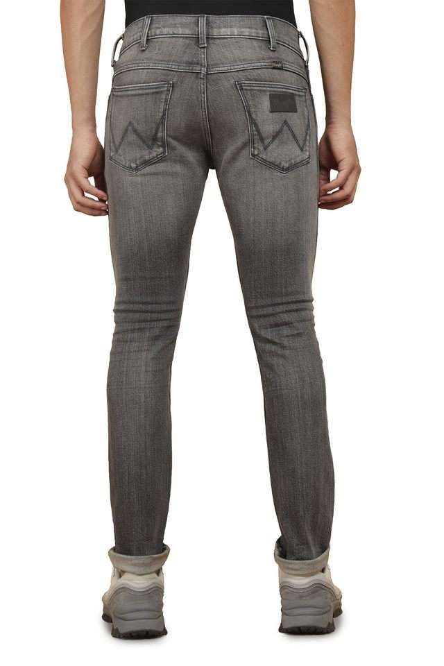 Light-Wash-Blended-Fabric-Slim-Fit-Men-s-Jeans