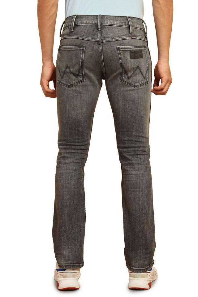 Light-Wash-Blended-Fabric-Straight-Fit-Men-s-Jeans