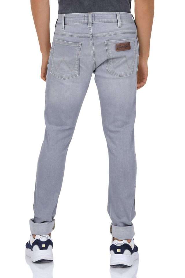 Light-Wash-Blended-Fabric-Skinny-Fit-Men-s-Jeans