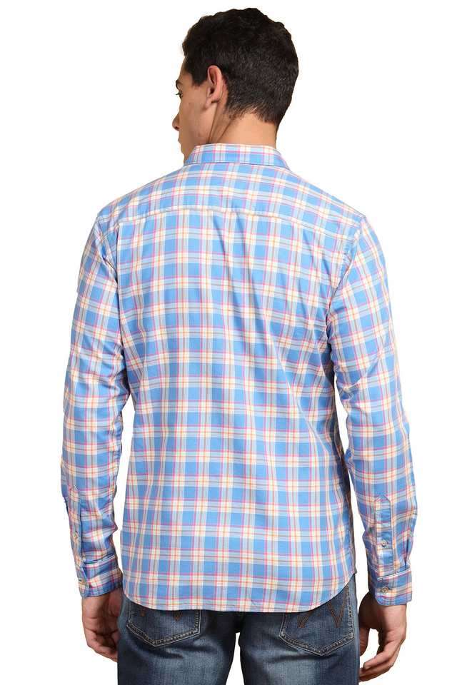 Checks-Cotton-Regular-Fit-Men-s-Casual-Shirt