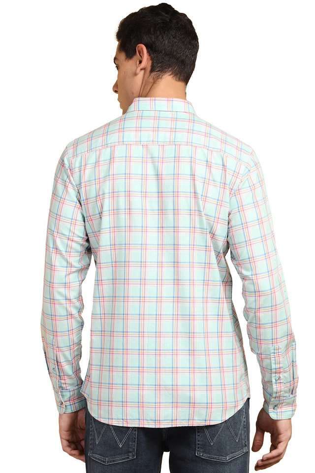 Checks-Cotton-Regular-Fit-Men-s-Casual-Shirt