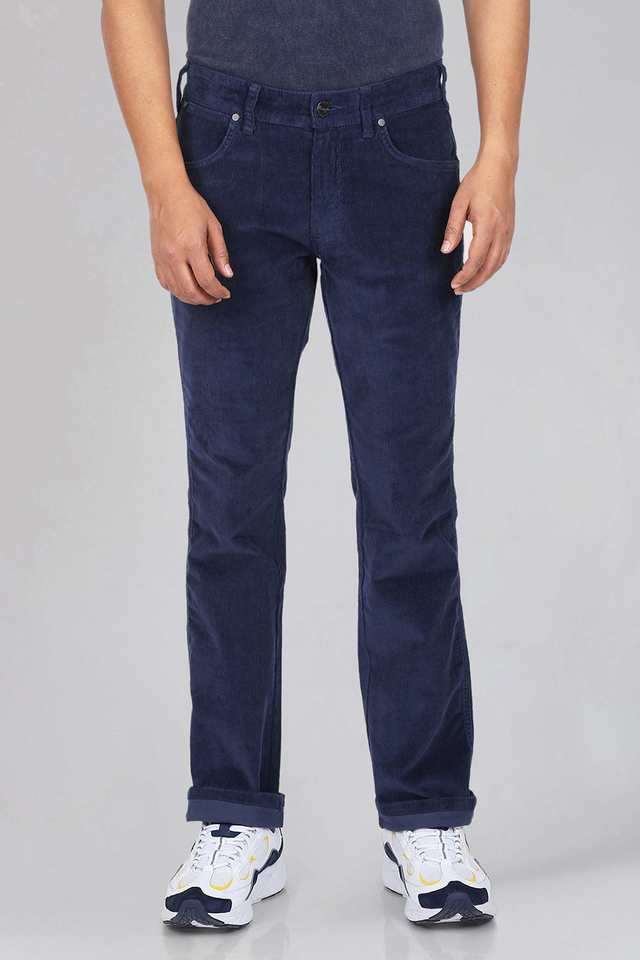 Solid-Cotton-Straight-Fit-Men-s-Casual-Wear-Trousers