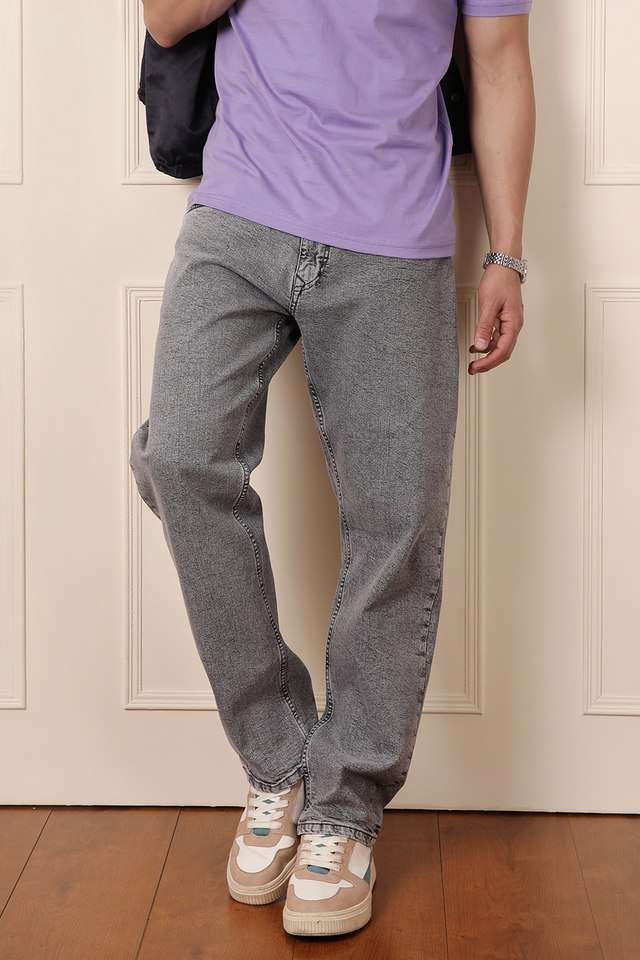 Light-Wash-Cotton-Oversized-Fit-Men-s-Jeans