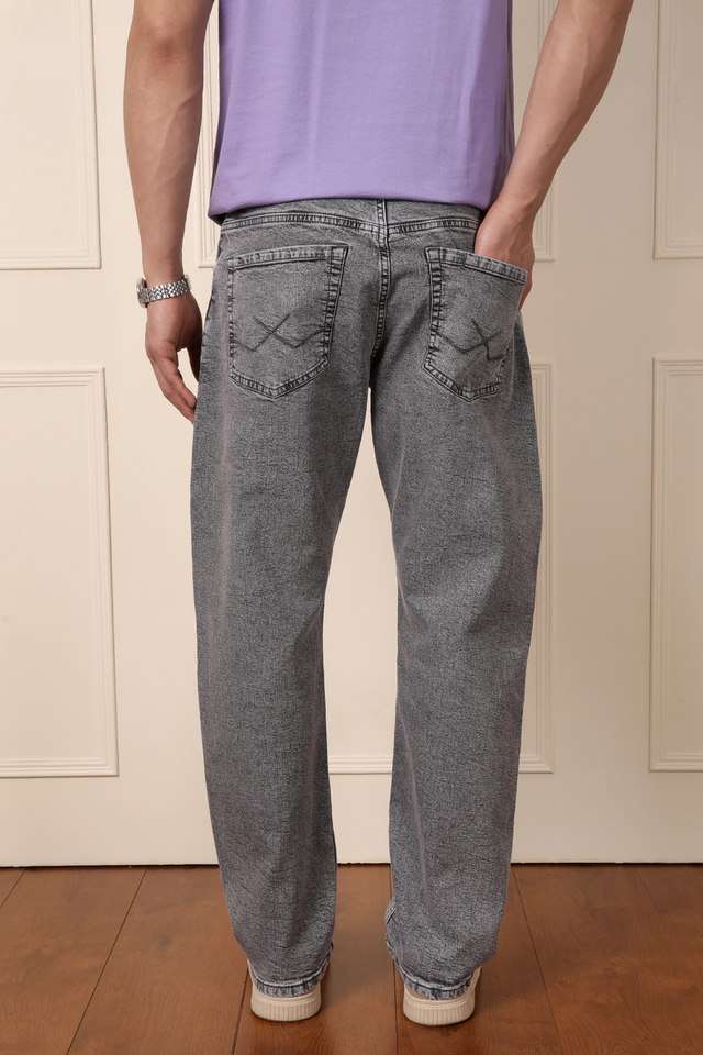 Light-Wash-Cotton-Oversized-Fit-Men-s-Jeans