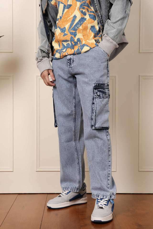 Light-Wash-Cotton-Regular-Fit-Men-s-Jeans