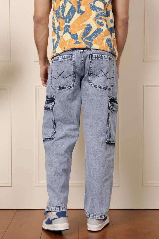 Light-Wash-Cotton-Regular-Fit-Men-s-Jeans