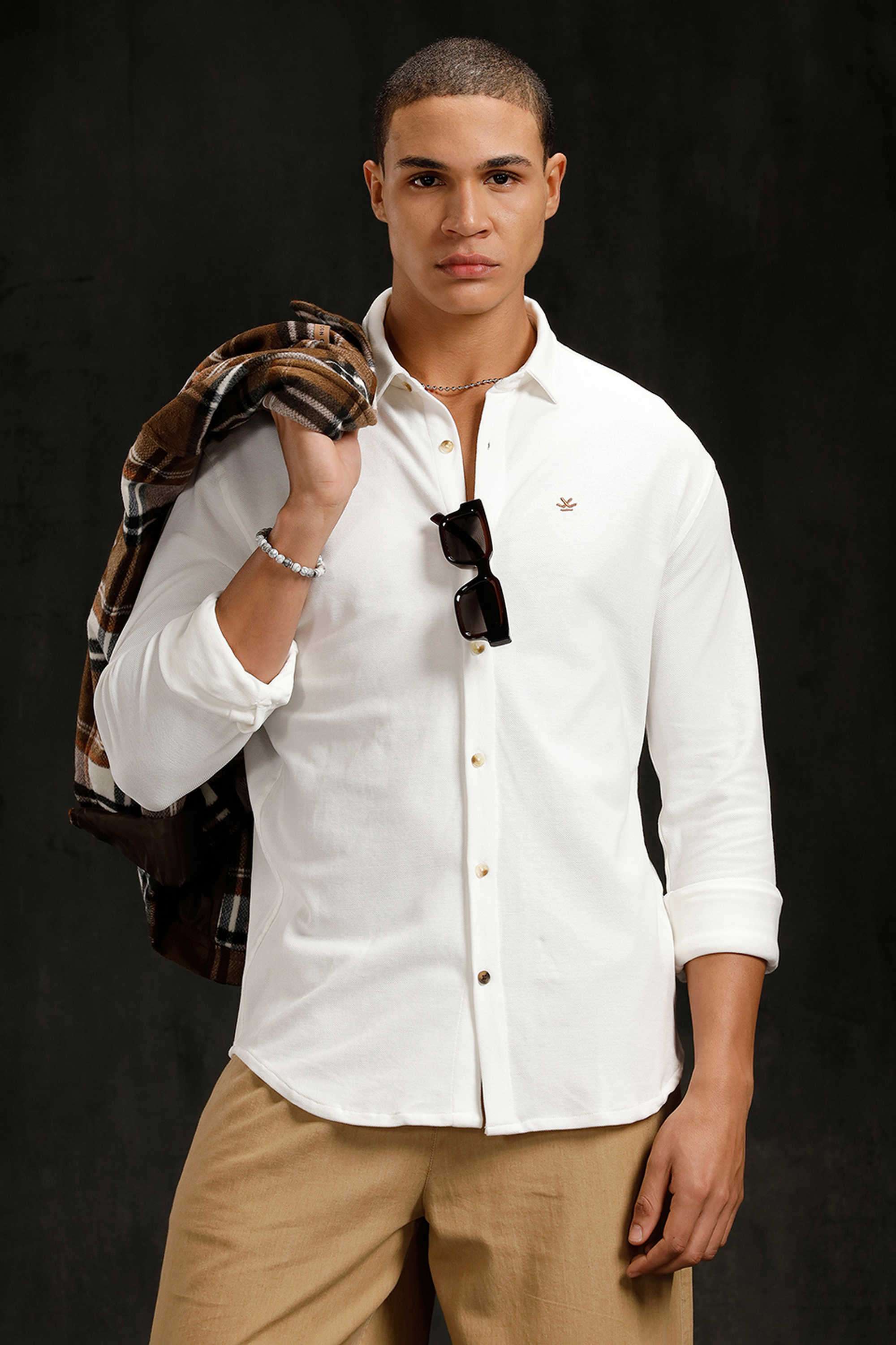 Solid-Pique-Collared-Men-s-T-Shirt