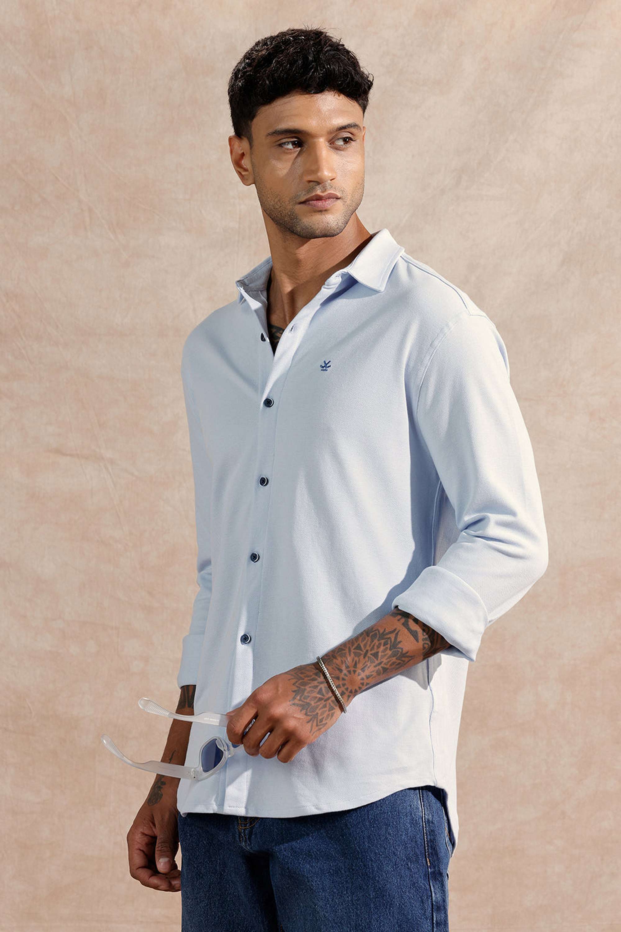 Solid-Pique-Slim-Fit-Men-s-T-Shirt