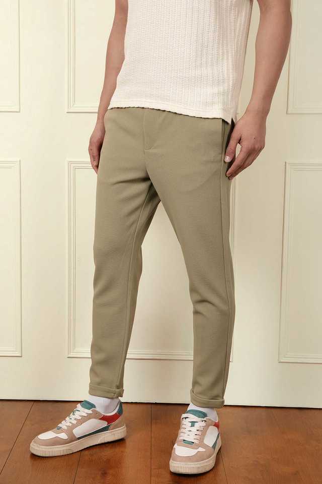 Solid-Cotton-Slim-Fit-Men-s-Casual-Wear-Trousers