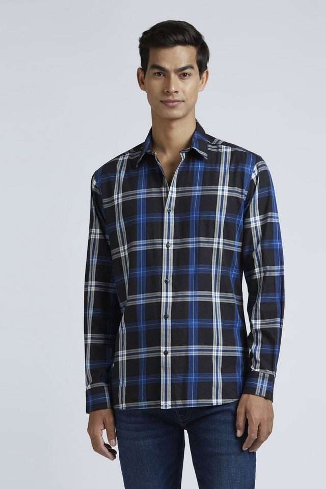 Checks-Cotton-Regular-Fit-Men-s-Casual-Wear-Shirt