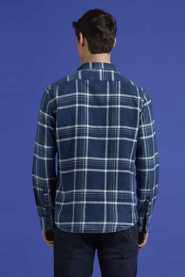 Checks-Cotton-Regular-Fit-Men-s-Casual-Wear-Shirt
