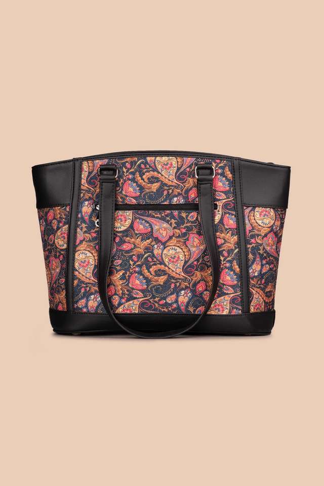 Paisley-Print-Classic-Commute-Office-Bag