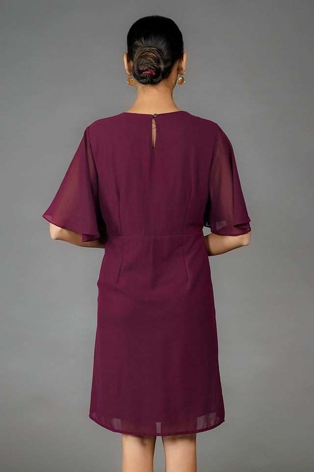 Embroidered-Polyester-Round-Neck-Women-s-Mini-Dress