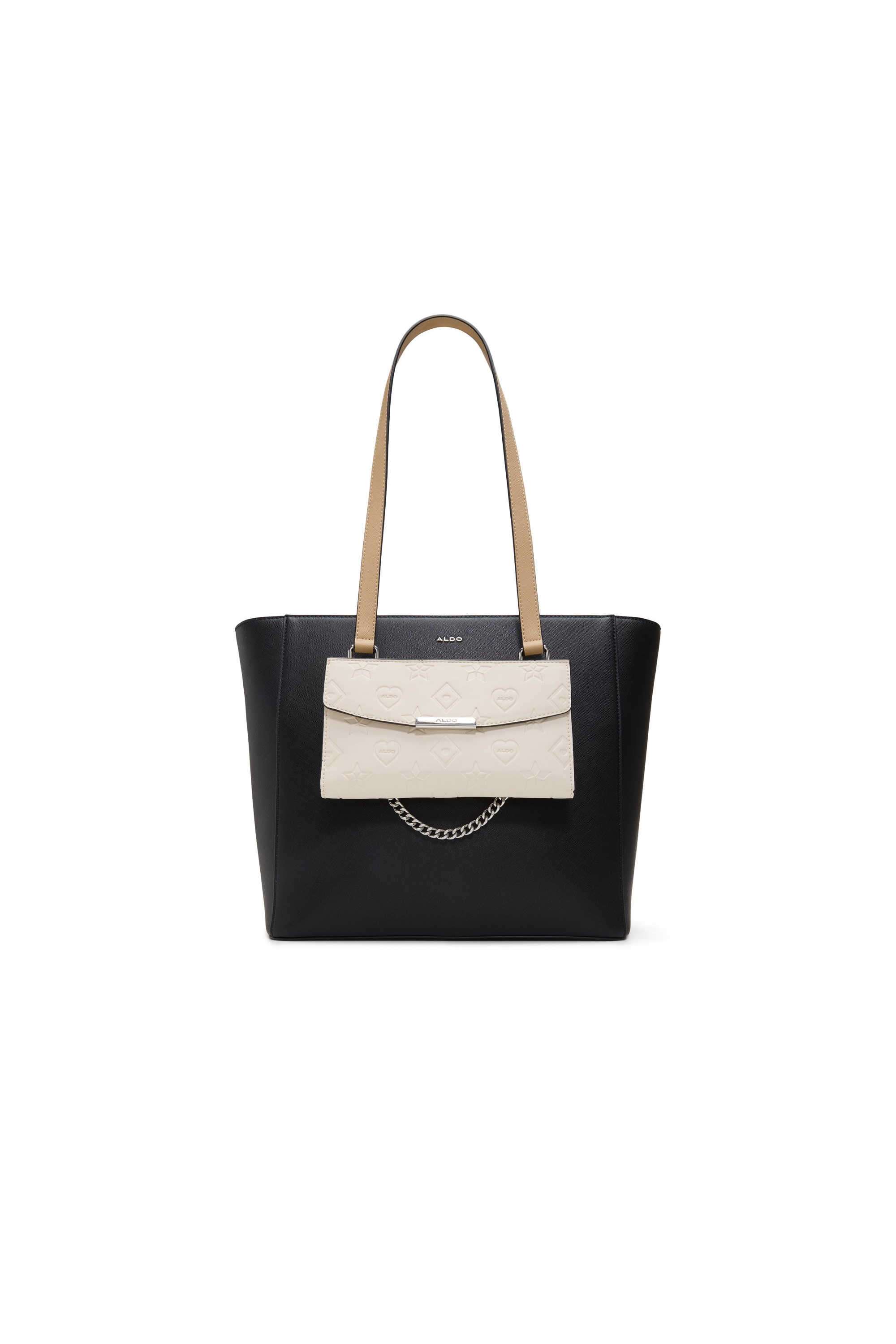 Zipper-Synthetic-Solid-Women-Tote-Bag