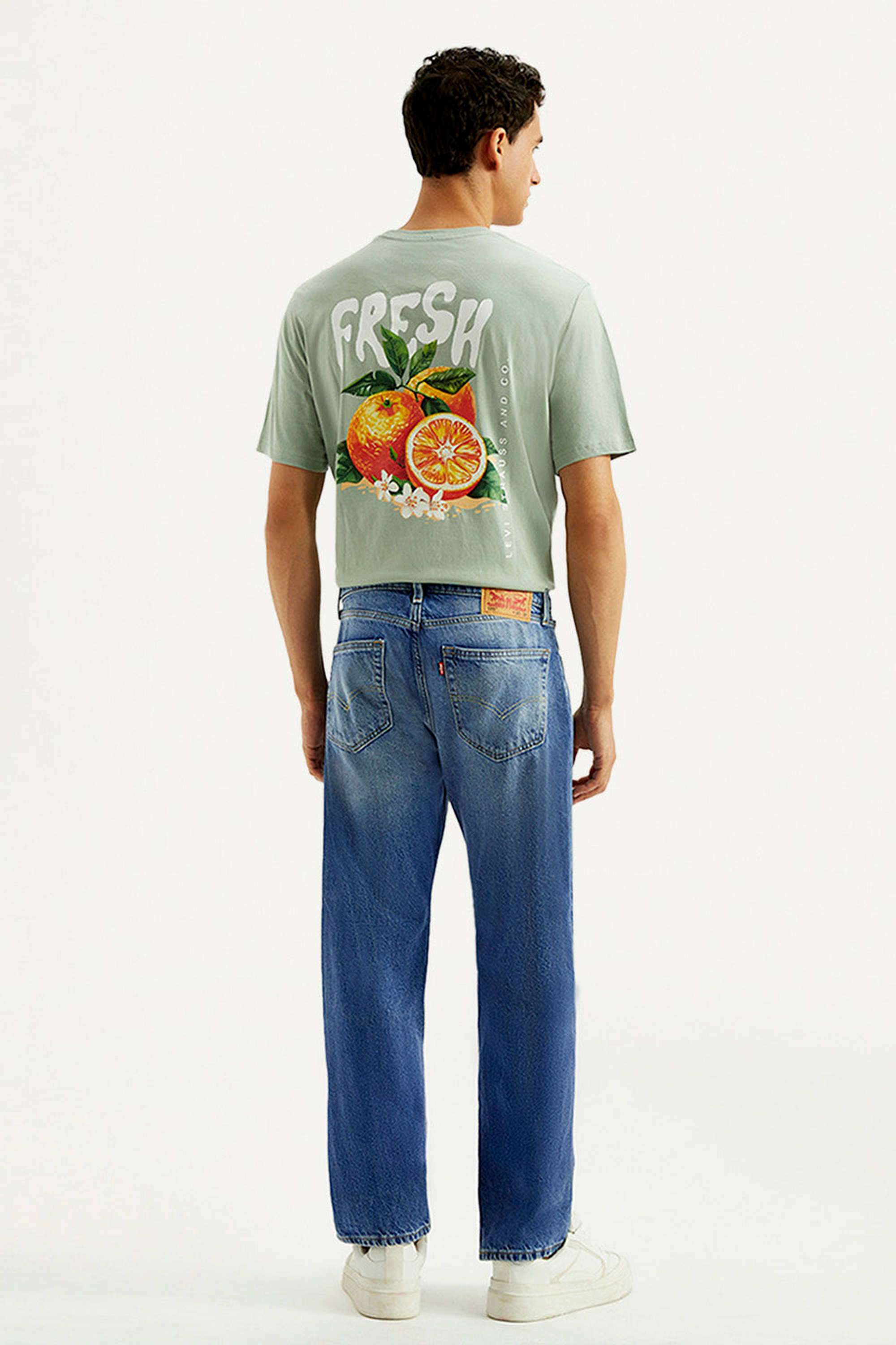 Light-Wash-Cotton-Straight-Fit-Men-s-Jeans