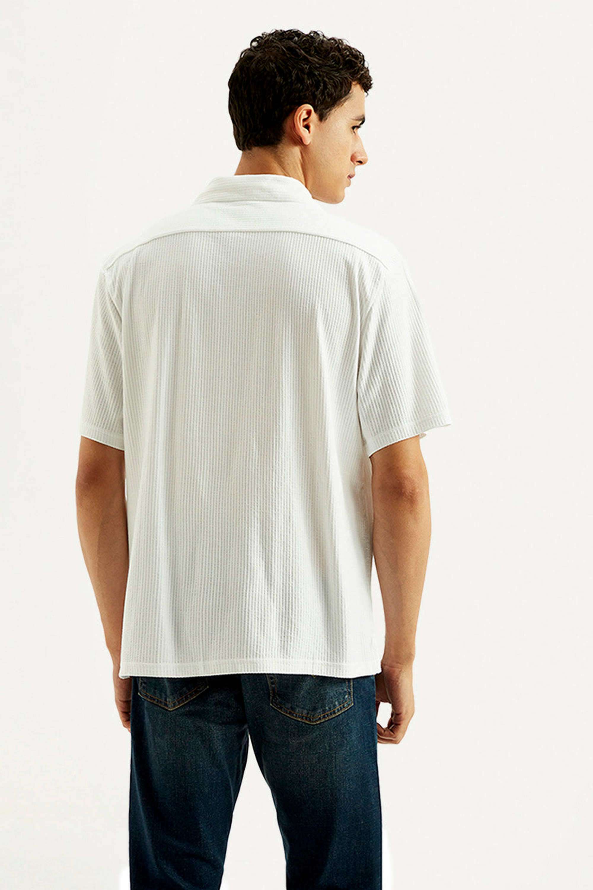 Textured-Cotton-Relaxed-Fit-Men-s-Casual-Shirts