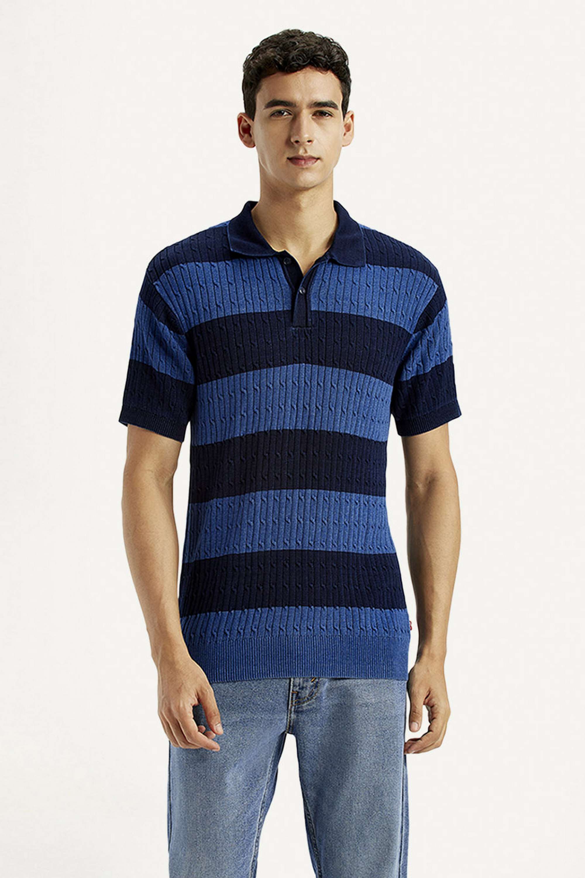 Stripes-Cotton-Polo-Men-s-T-Shirt