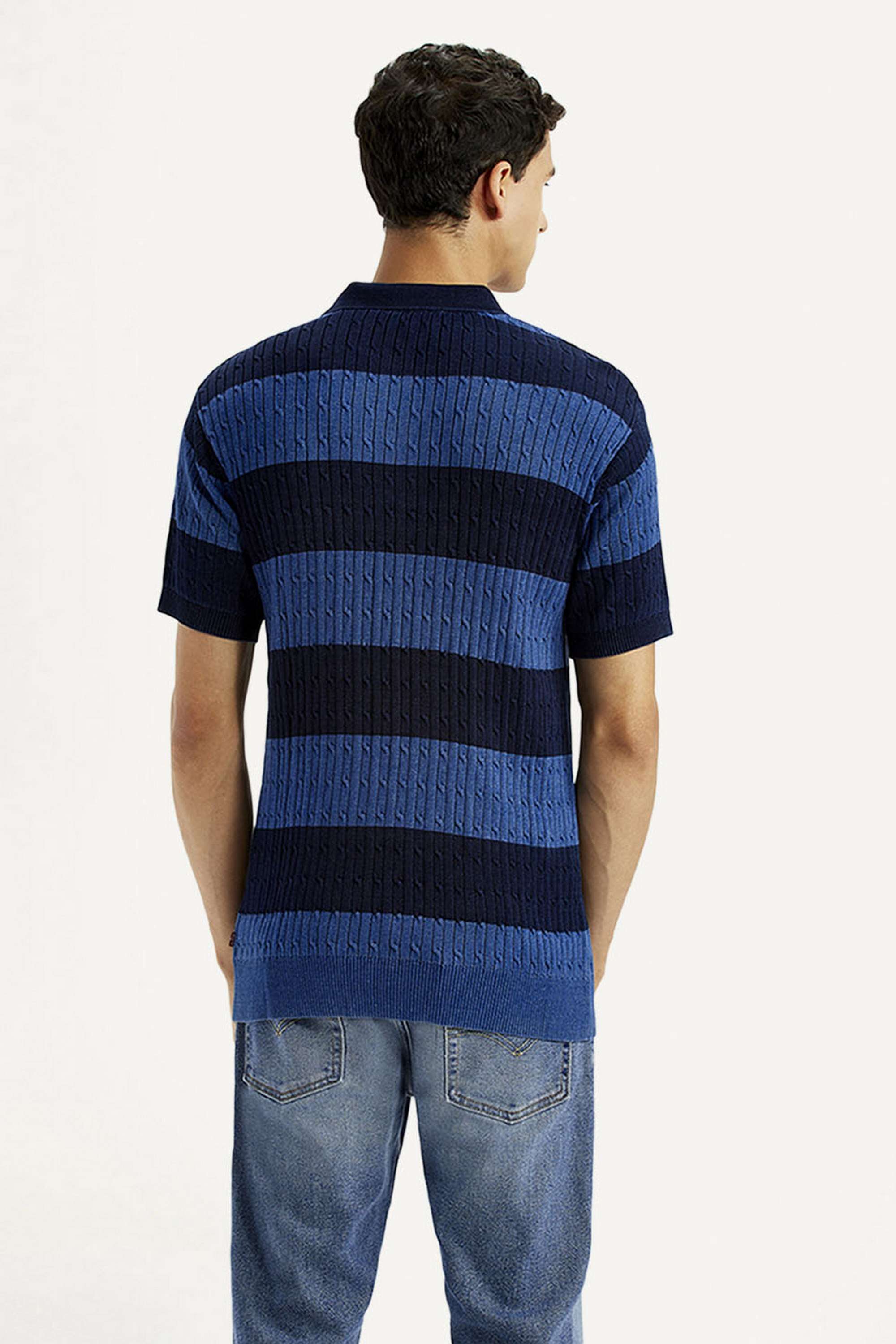 Stripes-Cotton-Polo-Men-s-T-Shirt