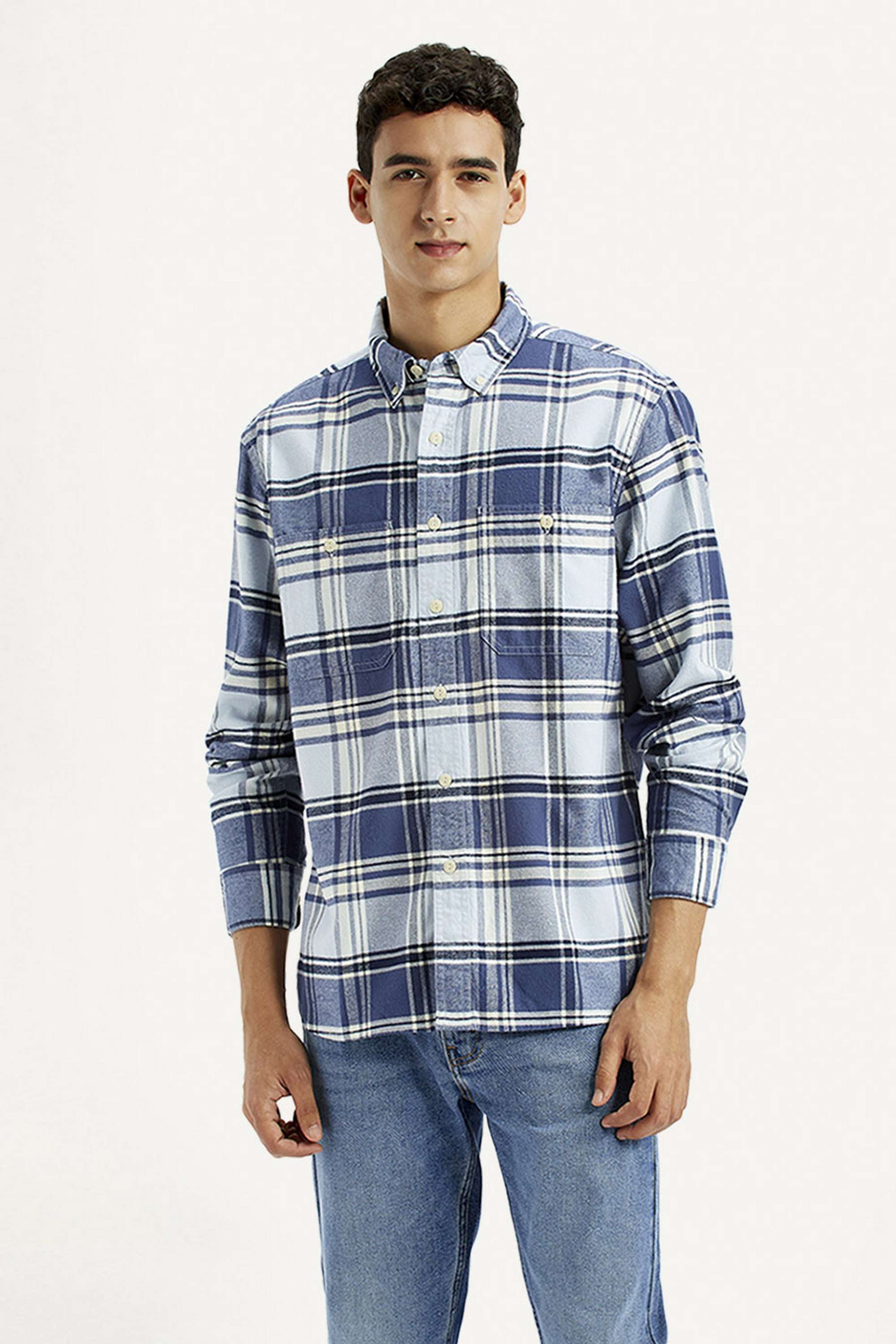 Checks-Cotton-Regular-Fit-Men-s-Shirt