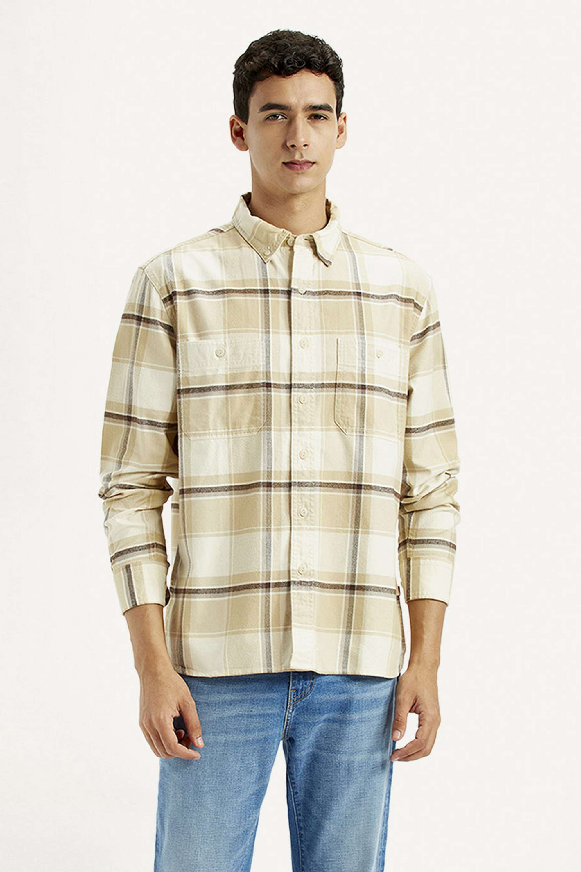 Checks-Cotton-Regular-Fit-Men-s-Shirt
