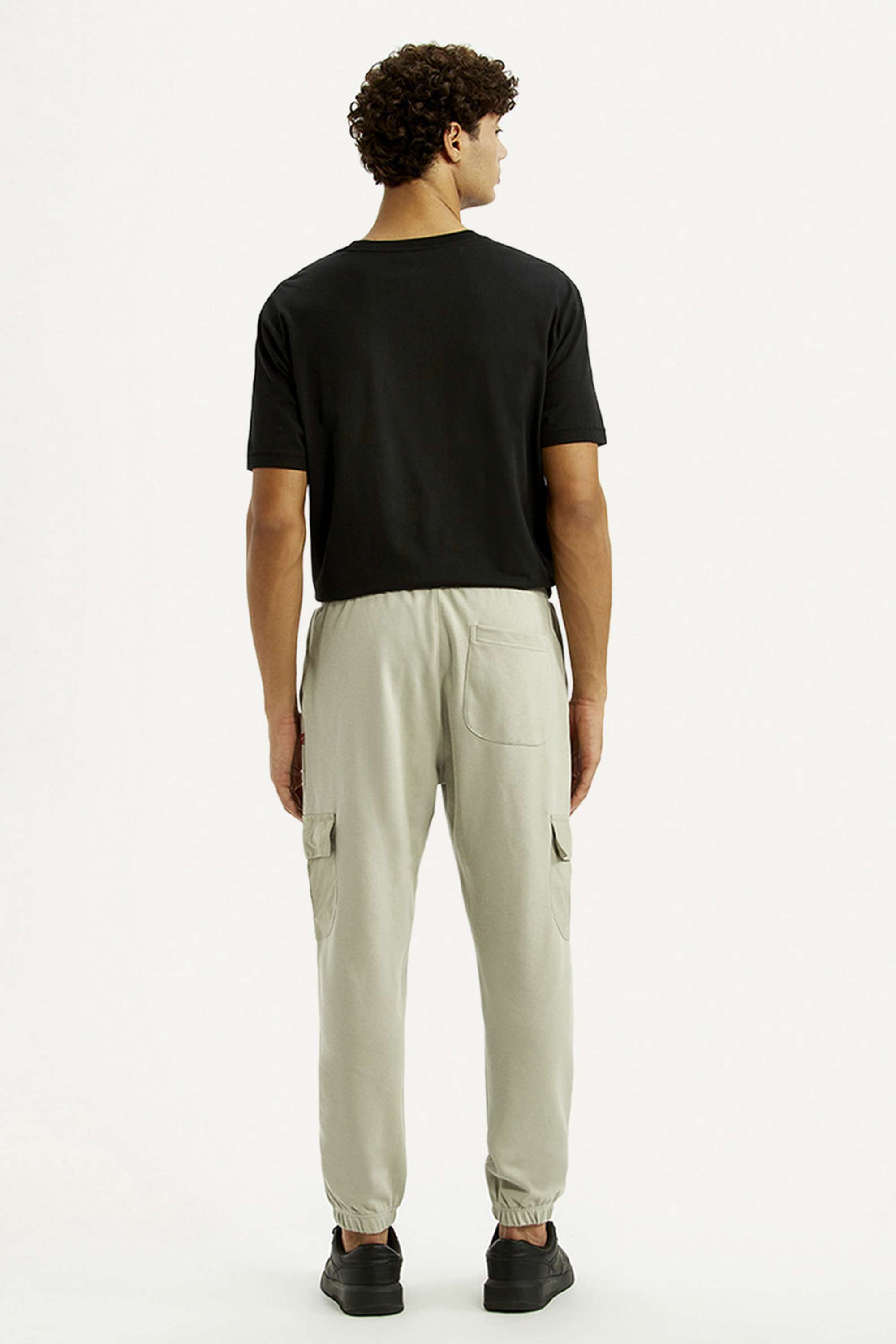 Solid-Cotton-Blend-Relaxed-Fit-Men-s-Trousers
